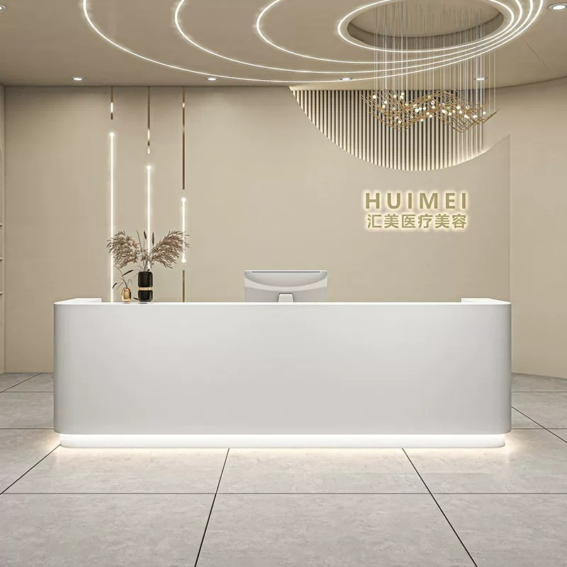 Office Furniture Store - Modern Minimalist Beauty Salon Cashier Desks