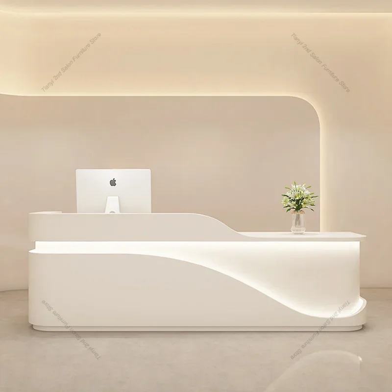 Office Furniture Store - Italian Style Nail Salon Reception Desks