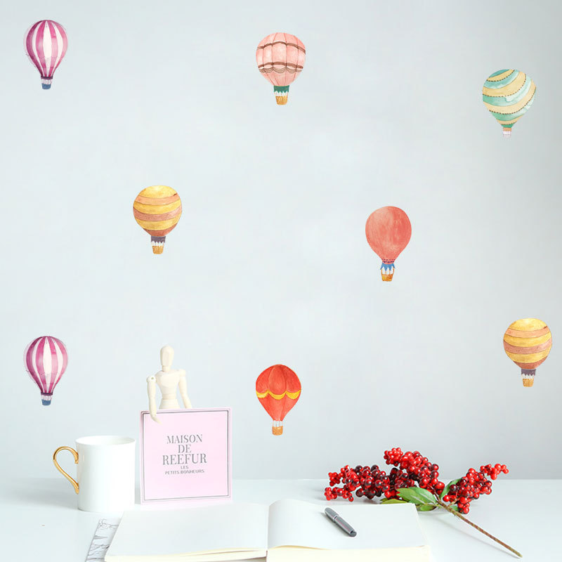 Colourful Hot Air Balloons Wal - Office Furniture Store recensie en prijs