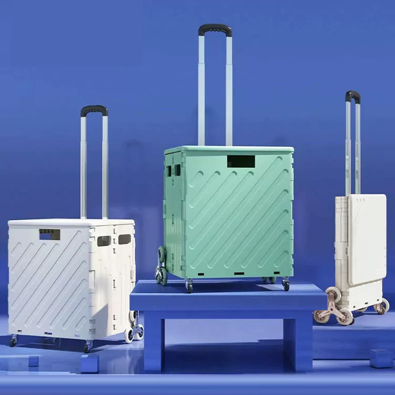 Lightweight Brushed Trolley Lu - Office Supply Cart recensie en prijs