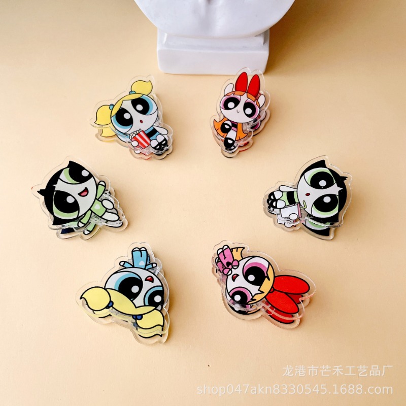 6PCS Kawaii The Powerpuffs Gir - Office Supply Cart recensie en prijs