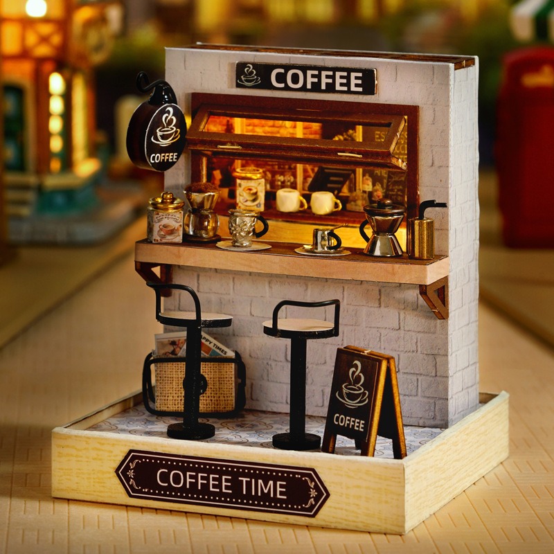 Mini Dollhouse Kit Sakura Stre - Office Furniture Store recensie en prijs