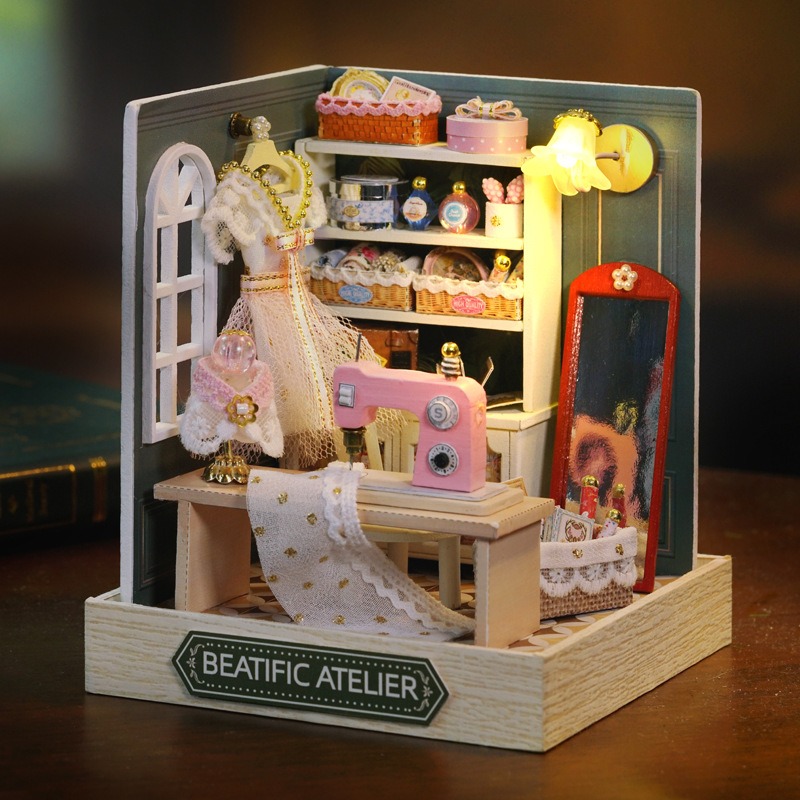 Mini Dollhouse Kit Sakura Stre - Office Furniture Store recensie en prijs