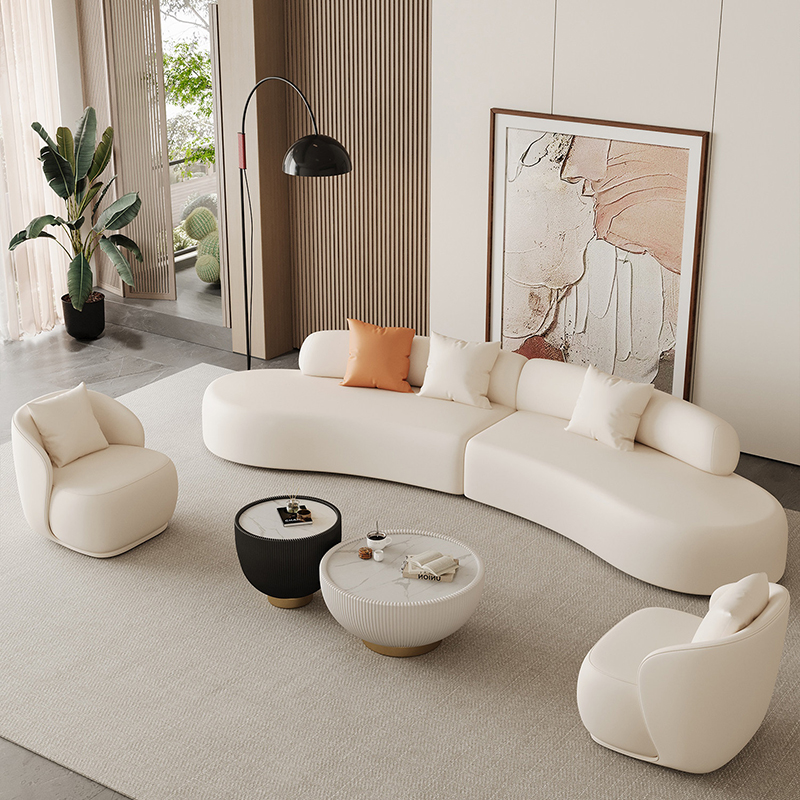Nordic Luxury Curved Sofa Mode - Office Furniture Store recensie en prijs