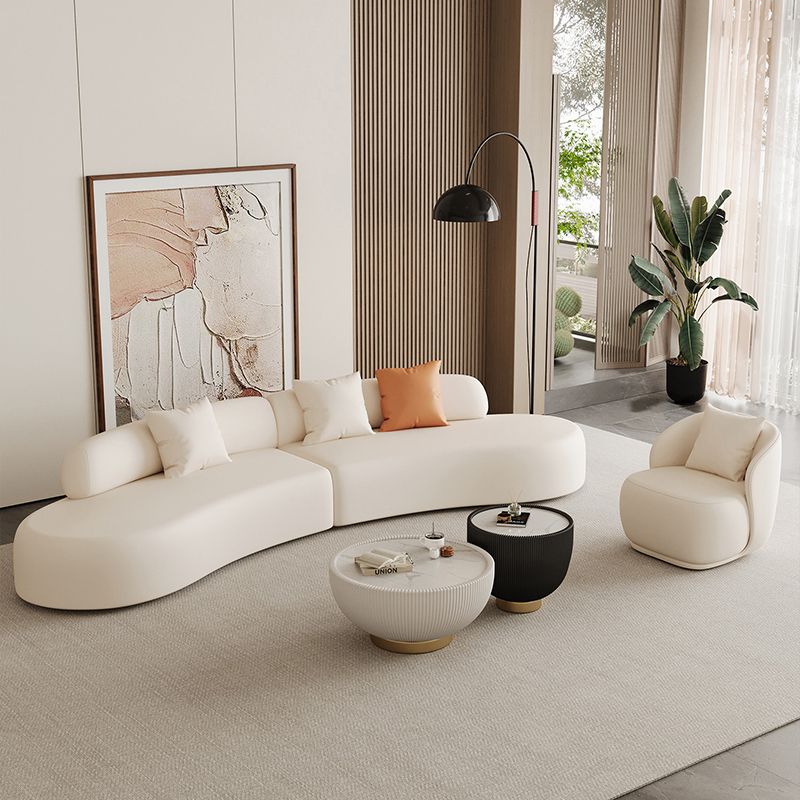 Nordic Luxury Curved Sofa Mode - Office Furniture Store recensie en prijs
