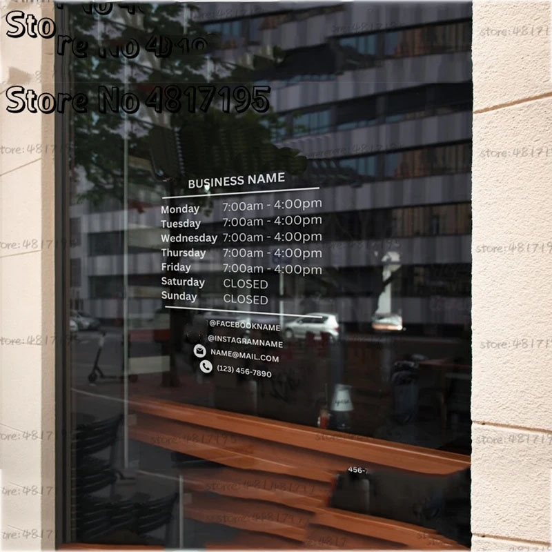 Opening Hours With Custom Busi - Office Furniture Store recensie en prijs
