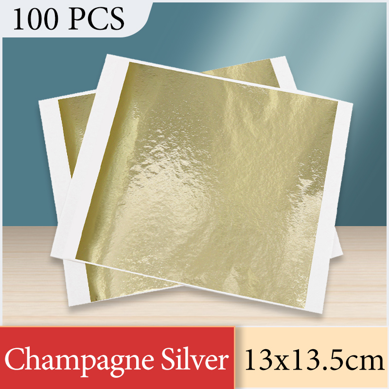 13x13.5cm Champagne Silver Foi - Office Furniture Equipment recensie en prijs