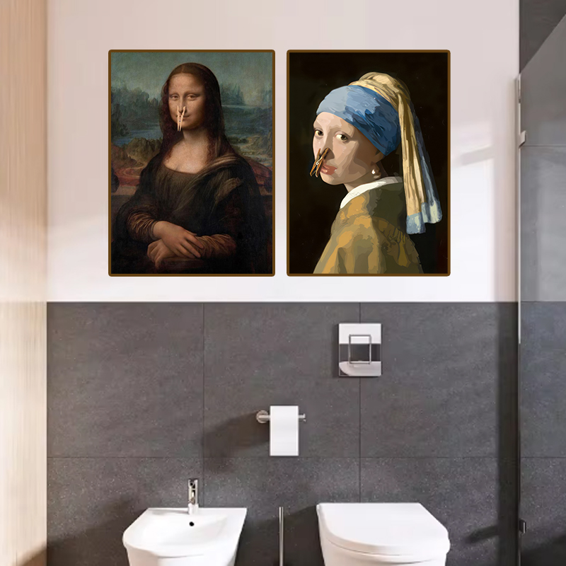 1pc Funny Abstract Bathroom To - Office Furniture Equipment recensie en prijs