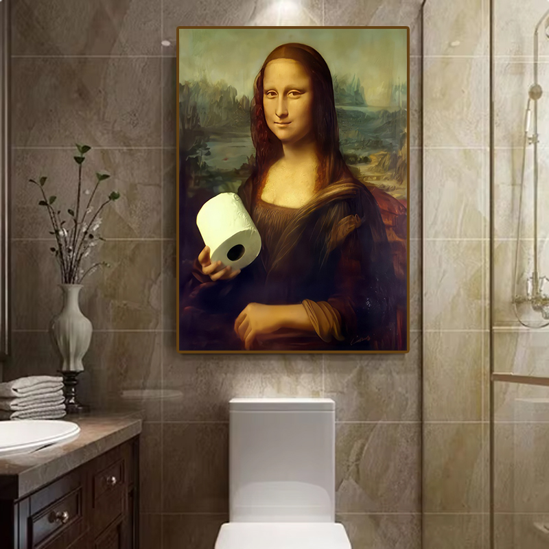 1pc Funny Abstract Bathroom To - Office Furniture Equipment recensie en prijs