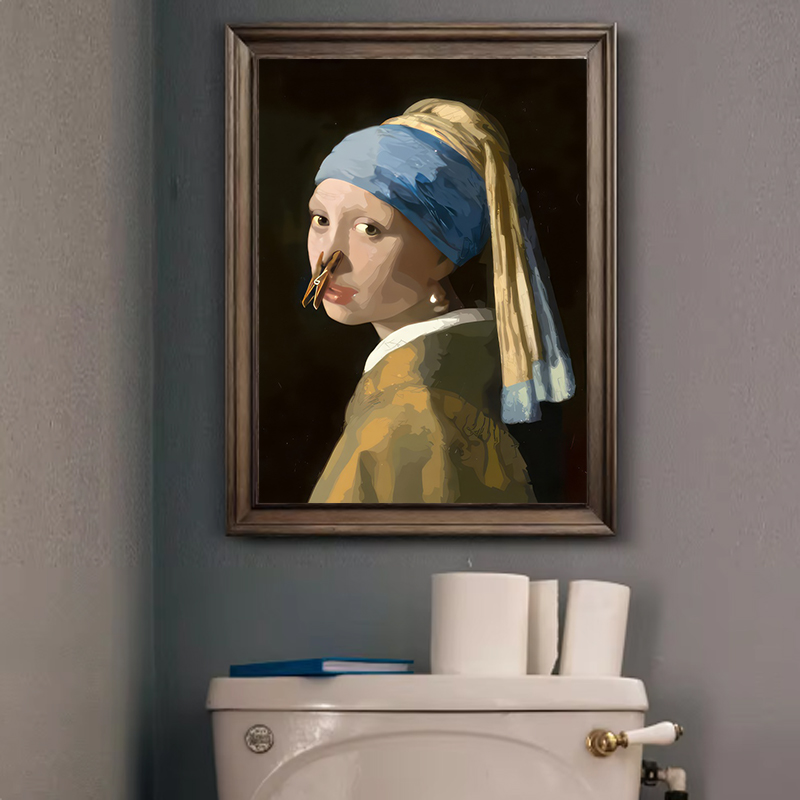 1pc Funny Abstract Bathroom To - Office Furniture Equipment recensie en prijs