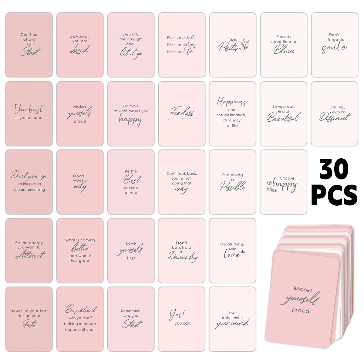 30Pcs Motivational Inspiration - Office Supply Cart recensie en prijs