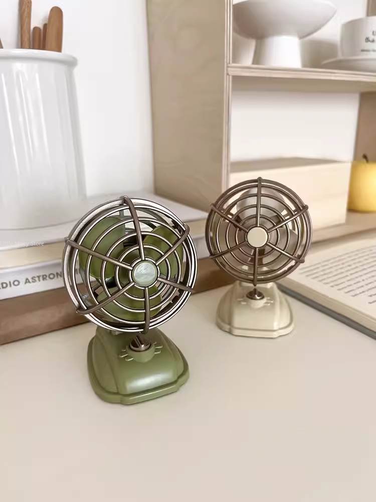 Retro Desktop Small Fan USB Ch - Office Furniture Equipment recensie en prijs